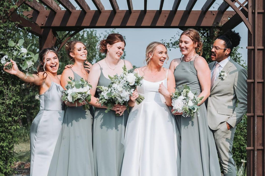 Tatum-Essense of Australia-Pure Bridal, mikado Aline wedding dress, edmonton bridal shop,